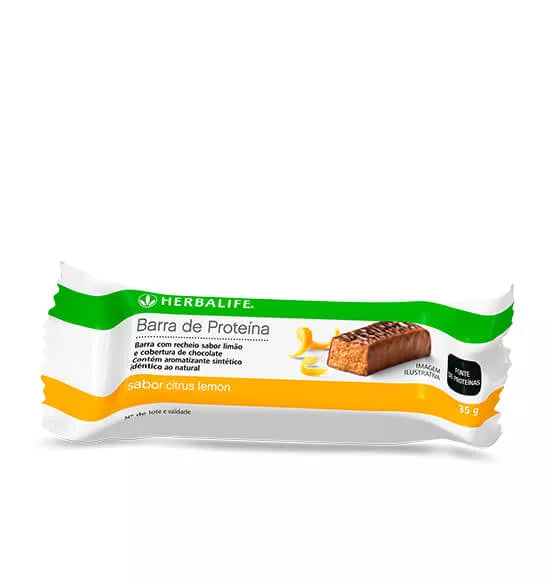 Barra de Proteina Sabor Citrus Lemon 245g Herbalife