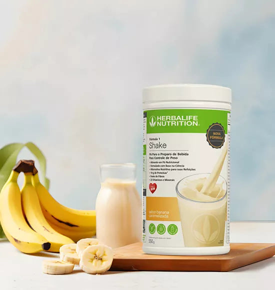 Shake Banana Caramelizada 550g Herbalife