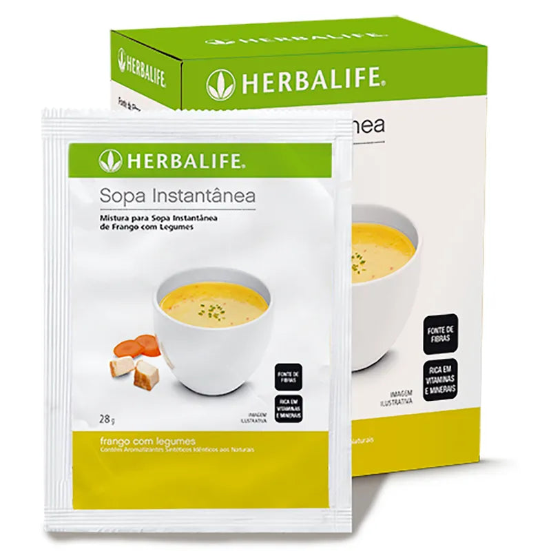 Sopa Instantânea Frango com Legumes 196g Herbalife